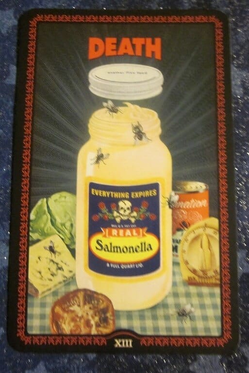 Everyday Tarot, 05/18/11: Making Friends with the Mustard / Death