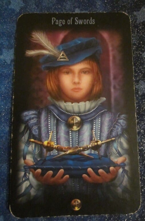Everyday Tarot, 05/27/11: Moving Beyond Planning with Page of Swords