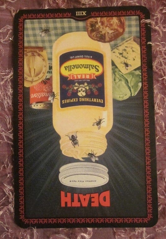 Everyday Tarot, 06/19/11: Thought I Threw That Out! Death, Rev.