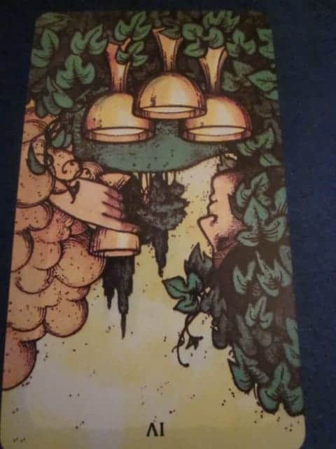 Seeing What? Four of Cups, Inverted