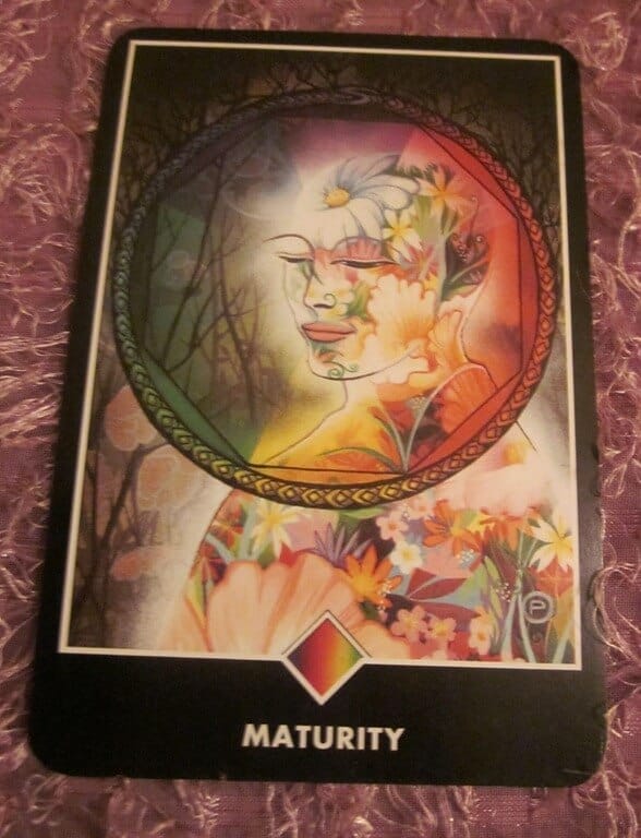 Everyday Tarot, 06/06/11: Queen of Rainbow's Miracle-Gro Everyday Tarot