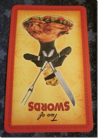 Everyday Tarot, 06/02/11: Heart-Centered Zen / Rev. 2 of Swords