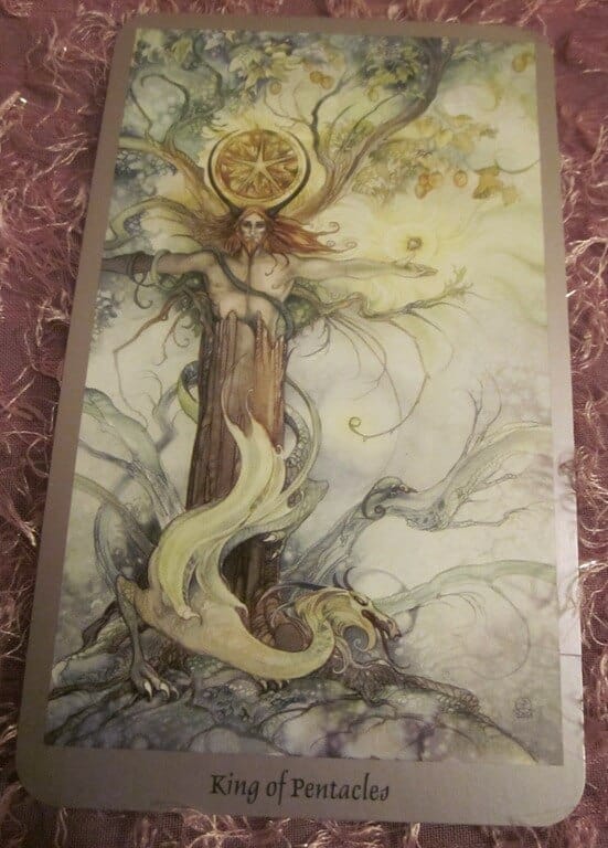 Everyday Tarot, 06/05/11: Feeding Your Needs / King of Pentacles