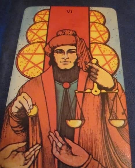 Six of Pentacles & Help Manifesting