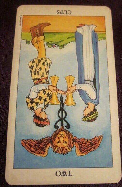 Everyday Tarot, 06/10/11: Last Call / Rev. 2 of Cups