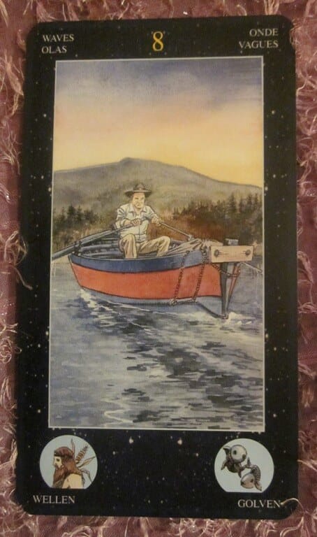 Everyday Tarot, 07/17/11: Already Gone / 8 of Cups