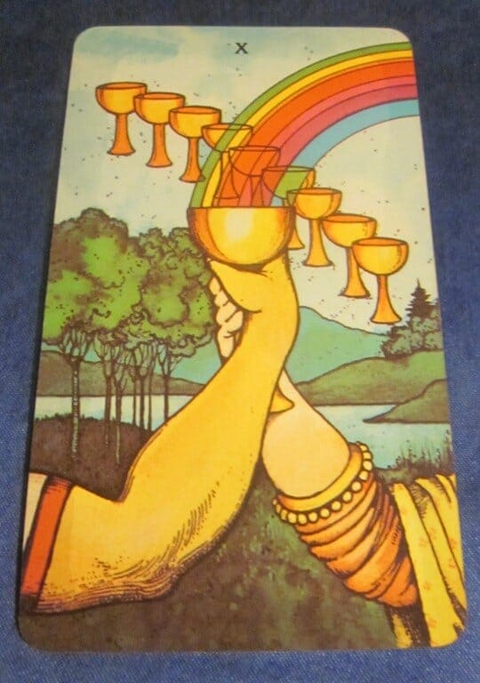 Everyday Tarot, 07/11/11: Seeking Common Ground | 10 of Cups