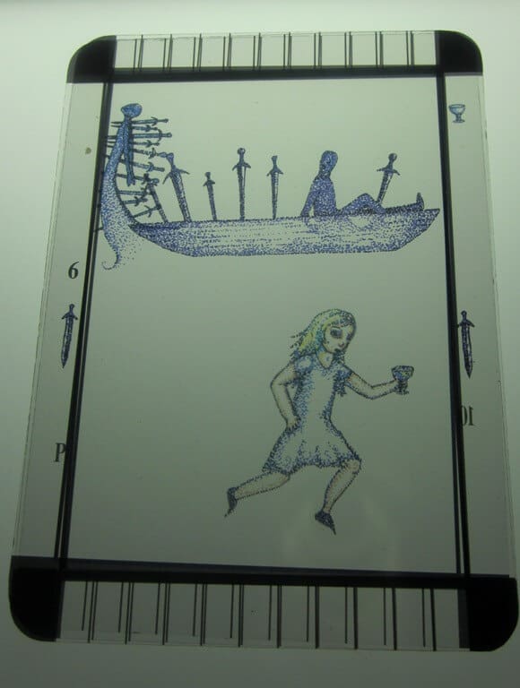 08/17/11: Heartbreak to Hope | 10 of Swords, 6 of Swords, Page of Cups Everyday Tarot