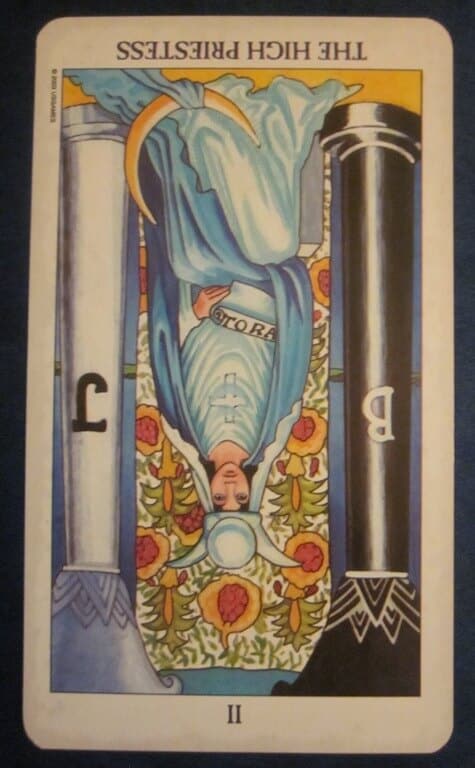 08/13/11: Not all about You! | High Priestess Reversed Everyday Tarot