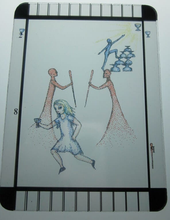 08/09/11: Ending Emotional Stalemate | 2 Wands, 8 Cups, Page Cups