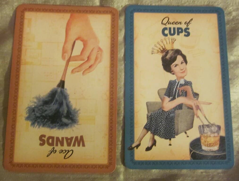 09/17/11: Emotional Housekeeping | Ace of Wands Rev, Queen of Cups