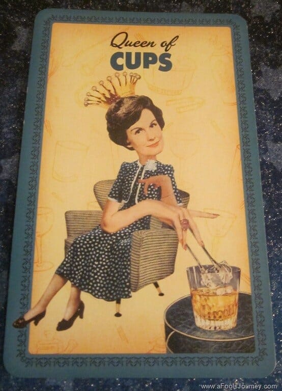 09/11/11: Emotional Hangover? | Queen of Cups Everyday Tarot