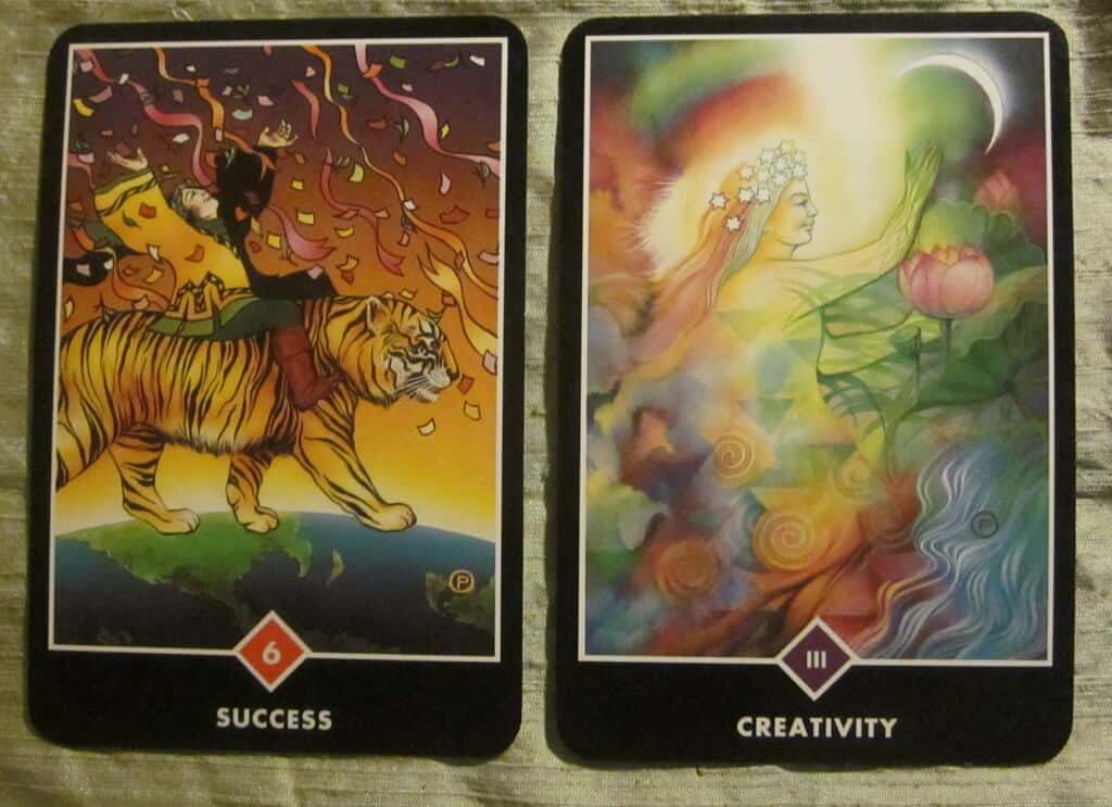 10/17/11: Art from the Heart | 6 Wands, Empress