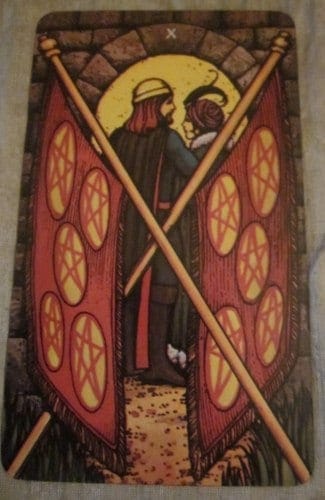Mini-Reading | Panic and Ten of Pentacles