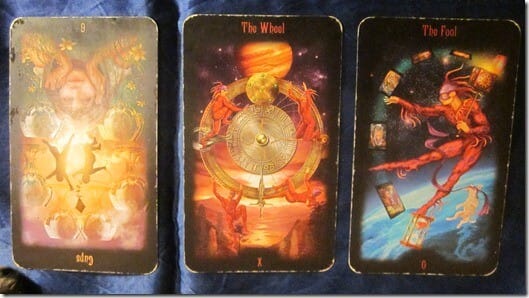 11/27/11: Take it as it Comes! | Rev 6 Cus, The Wheel, The Fool