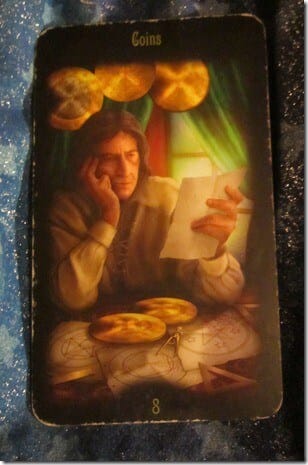 01/30/12: Workin’ It! | 8 of Pentacles