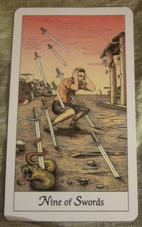 01/21/12: World Crashing! | Nine of Swords