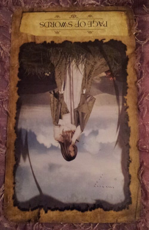 01/16/12: Not getting the message! | Rev Page of Swords