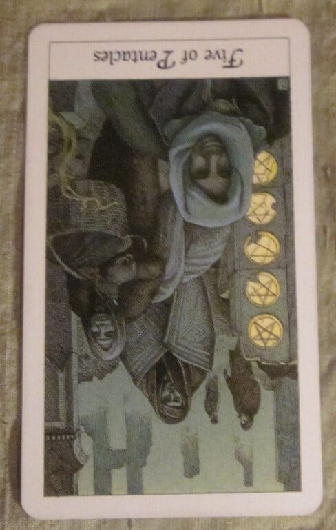 02/01/12: Lack of Perspective | Rev 5 of Pentacles