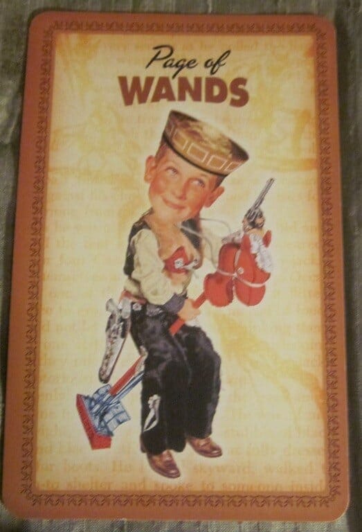 02/04/12: Passion isn’t Enough | Page of Wands