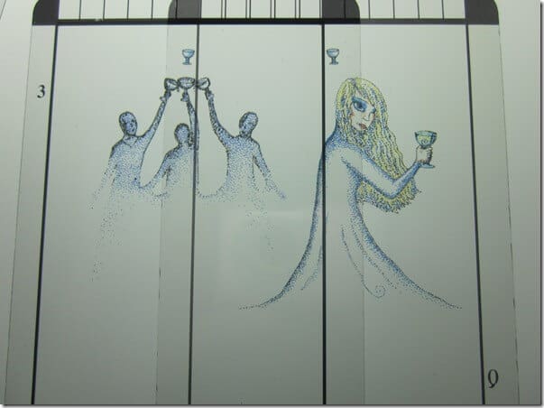 02/13/12: Private Moments |3 of Cups, Queen of Cups