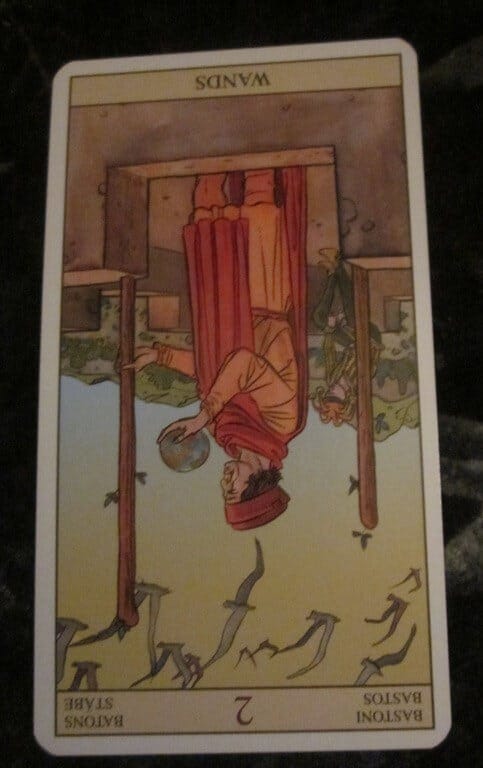 02/21/12: Good to go? | Rev. 2 of Wands Everyday Tarot