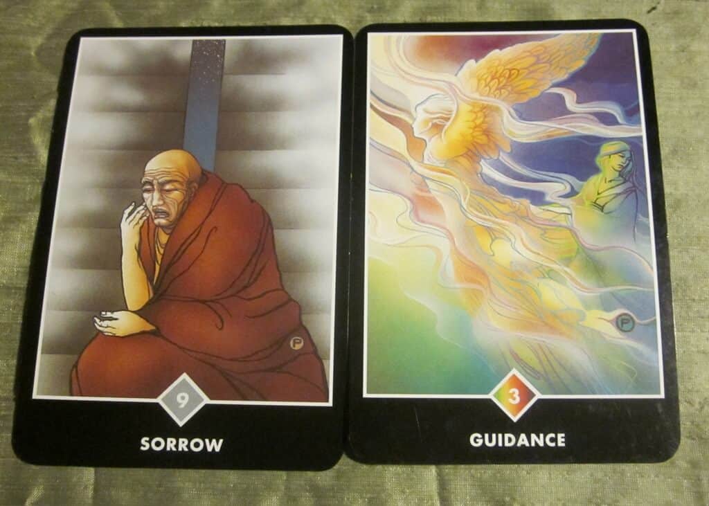 03/25/12: Sorrow to Divinely Inspired | 9 Swords, 3 Pentacles