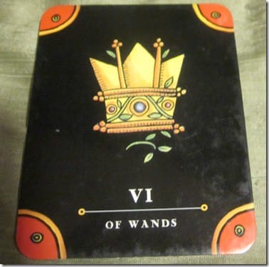 Feeling Your Shiny! | Six of Wands