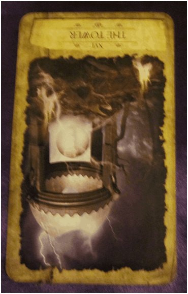 Inescapable Doom? Tower Reversed 1-Card Tarot Readings