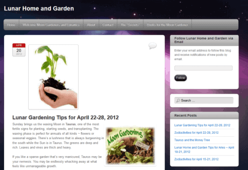 Foolish Friends: Sacred Gardening with the Help of Auntie Moon