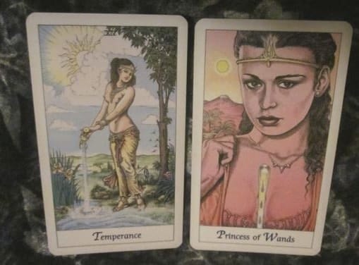 05/13/12: Considered Action | Temperance, Page of Wands