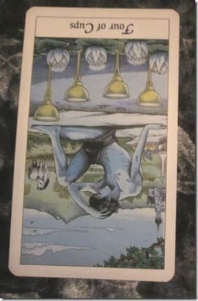 05/12/12: Who makes you unhappy? | Reversed 4 of Cups