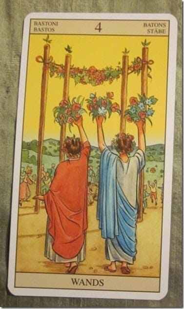 05/23/12: What reality are you marrying? | 4 of Wands