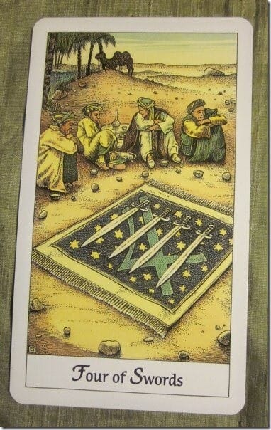 06/16/12: Timely Truce | 4 of Swords