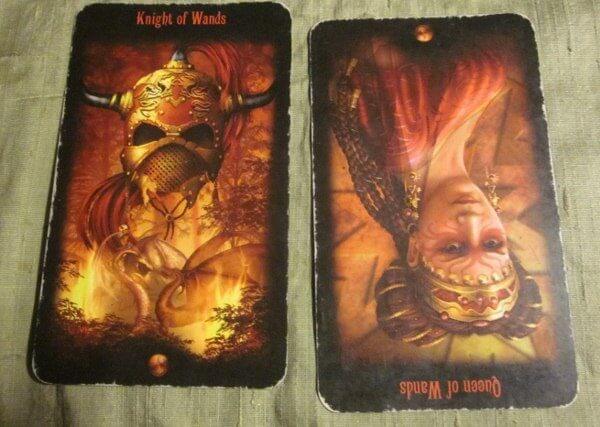 06/18/12: Impulse-Driven | Knight Wands, rev Queen Wands