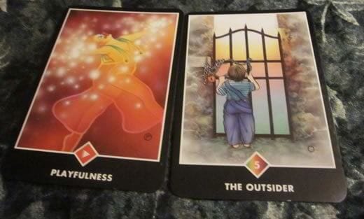 07/11/12: What do you have? | Page Wands, 5 Pentacles
