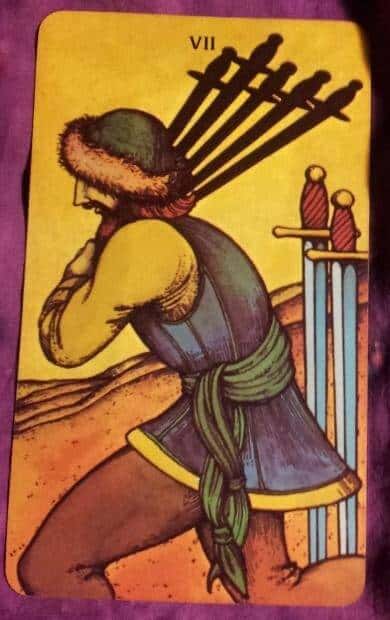 08/30/12:  What’s sneaking in? | 7 of Swords