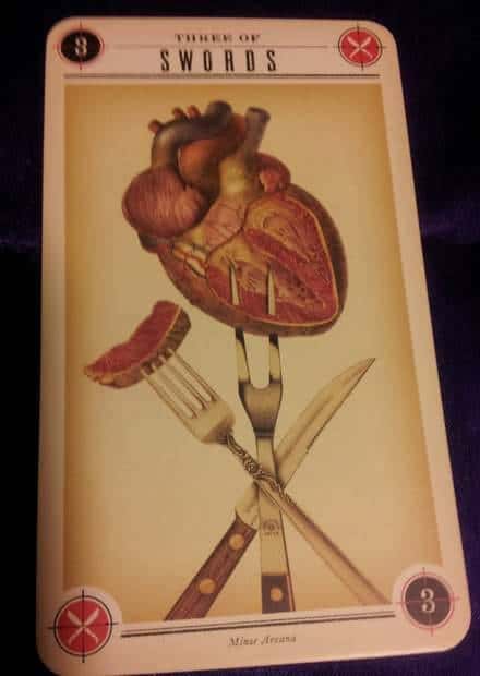 10/29/13: Insert Fork | 3 of Swords