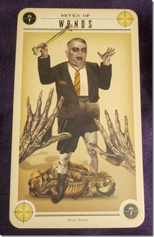 12/29/12: Beware Zombie Invaders! | 7 of Wands