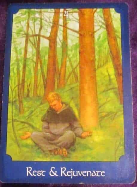 01/19/13: R&R Time, Baby! | 4 of Swords