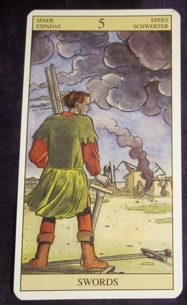 01/05/13: Do Only What You Need to Do | Five of Swords