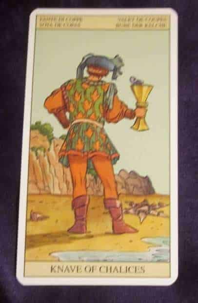 01/04/13: Obsessed with the Fish | Page of Cups