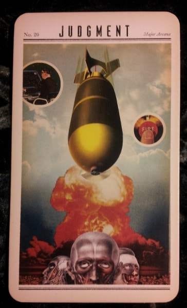 02/26/13: Pushing the Fire Button? /Judgment Everyday Tarot