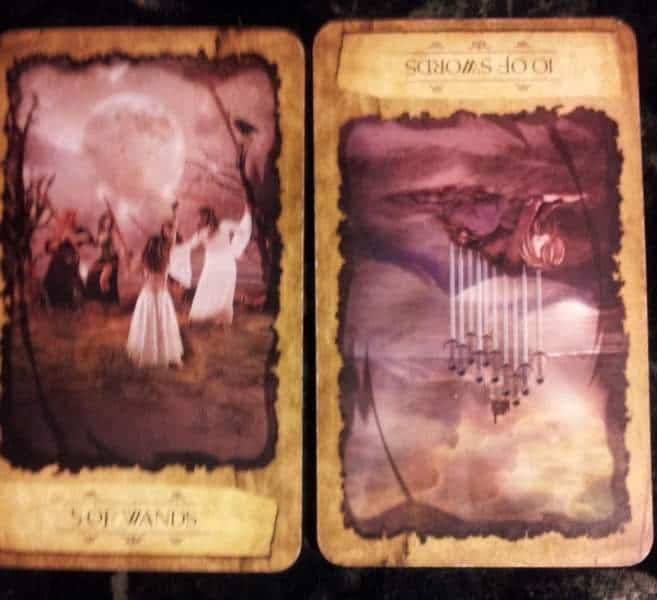 03/11/13: Don’t Pick up that Stick! / 5 Wands, Rev 10 Swords