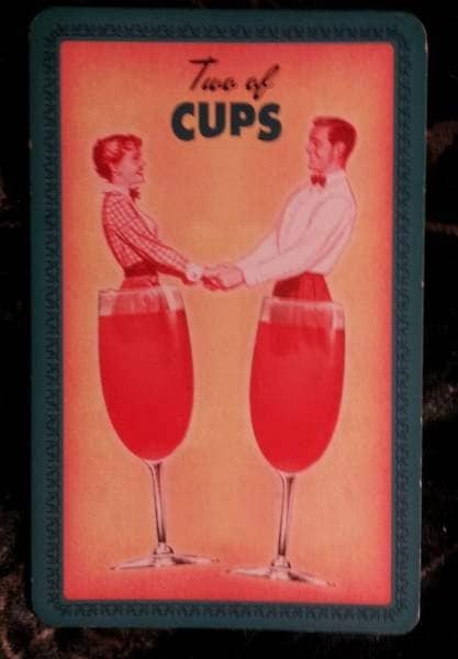 03/15/13: Seeing the Shiny / 2 of Cups Everyday Tarot