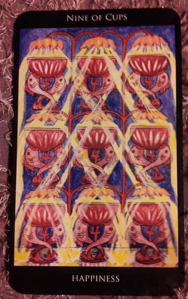 07/17/13: Full Dose of Grateful / 9 Cups Everyday Tarot