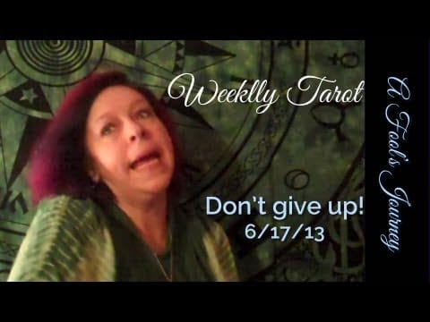 Weekly Tarot Forecast, 6/17: Don’t Give up! Rev. 9 Wands