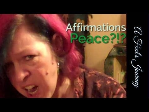 Random Affirmation Video: More Peace, Yo!
