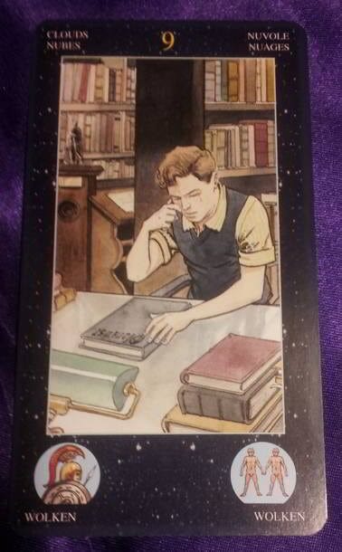 08/03/13: Focus & Use Your Words / 9 of Swords