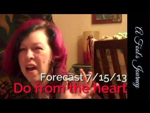 Weekly Forecast 7/15: Don’t let perfectionism stop you from acting!